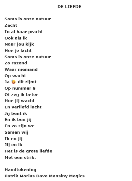 gedicht